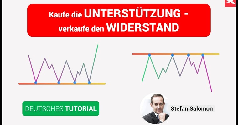 UNTERSTÜTZUNGEN & WIDERSTÄNDE 🔴 Chartanalyse & Trading Tutorial mit Stefan Salomon