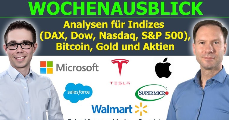 Bitcoin, Gold und Aktien auf Allzeithoch 📈! DAX, Dow, Nvidia, Apple, Tesla, SMCI & Co. im Fokus