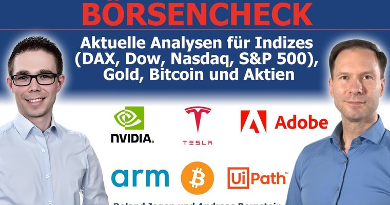 Gewinnmitnahmen am großen Verfallstag! DAX, Dow, Bitcoin, Gold, Tesla, Nvidia, Adobe & Co. im Fokus