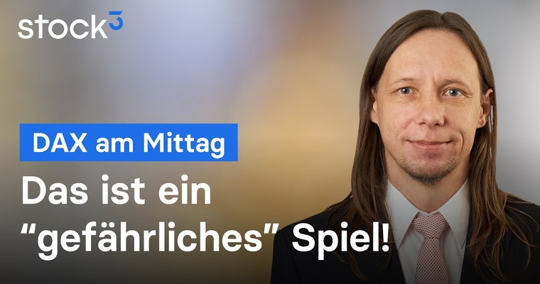 DAX-Analyse am Mittag - Endet der heutige Tag in einem Desaster?