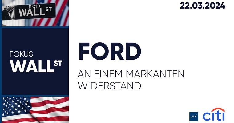 Ford – An einem markanten Widerstand