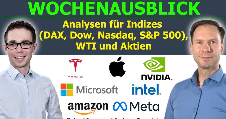 FED-Zinsentscheid & Quartalszahlen von Apple, Amazon & Co. DAX, Dow, Nasdaq, WTI, & Aktien im Fokus