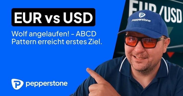 EUR/USD: Wolf angelaufen! - ABCD Pattern erreicht erstes Ziel