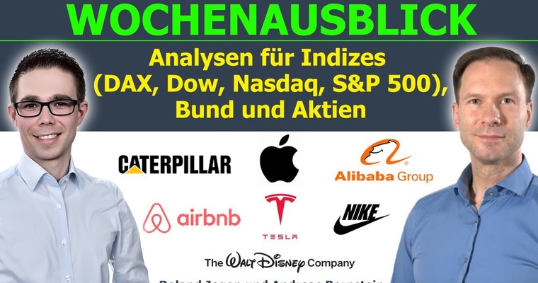 Zinssenkungsfantasien beflügeln. DAX, Dow, Nasdaq, Gold, & Aktien wie Apple, ARM & Amgen im Fokus