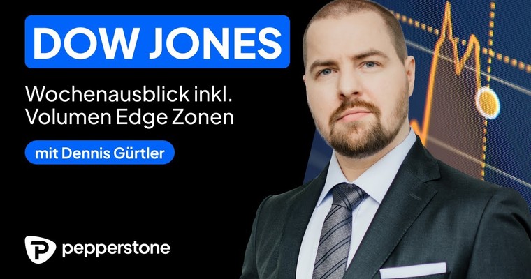 DOW JONES - Wochenausblick inkl. Volumen Edge Zonen - KW 21