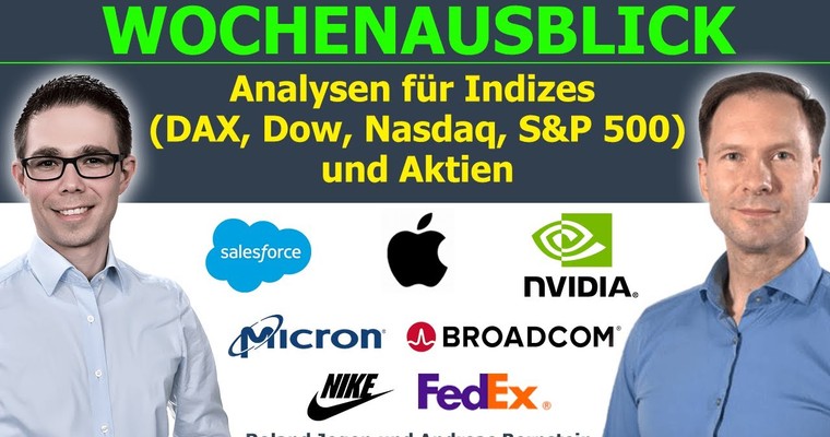 Wo liegen Chancen in dieser Handelswoche? Marktausblick für DAX, Dow & Aktien wie Nvidia, Apple & Co