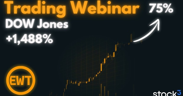 +1,488 % Depotzuwachs | Jahresperformance +75,00 % | Live Trading Webinar mit André Tiedje