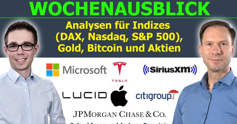 Nasdaq, S&P 500 und Aktien auf Allzeithoch 📈! DAX, Gold, BTC, Apple, Tesla, Microsoft & Co. im Fokus