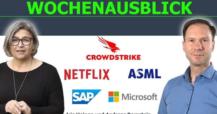 IT-Ausfall und US-Wahlkampf! Marktausblick Börse mit Blick auf Crowdstrike, ASML, Netflix & SAP