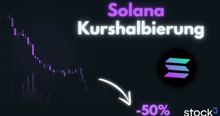 Elliott Wellen Video Analyse - SOLANA - Der Halbierungs-CRASH