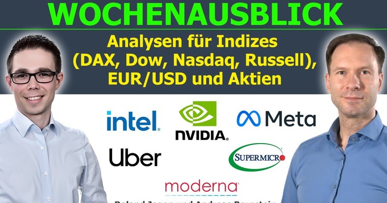 Einbruch an den Börsen! Chancen & Risiken in DAX, Dow, Nasdaq & Aktien wie Nvidia, Meta, Intel & Co.