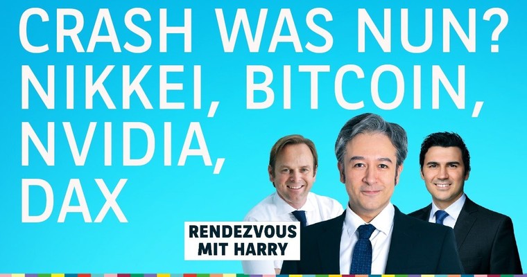 Nikkei, DAX, Nvidia, Apple, Tesla, Bitcoin - Charttechnik mit Harald Weygand