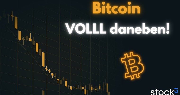 EW Analyse - BITCOIN *To da moon* - Voll daneben