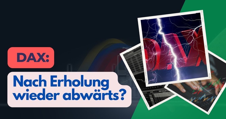 DAX: Nach Erholung wieder abwärts? +155% p.a. mit Discount Put!