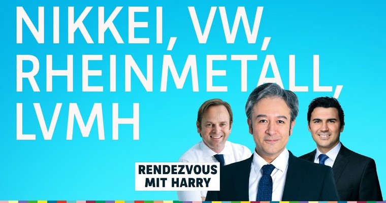 Korrektur? Nasdaq, Nikkei, VW, Rheinmetall, LVMH, Hermes, Eli Lilly - Charttechnik mit Harald Weygand