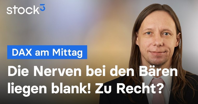 DAX-Analyse am Mittag - Der Partymodus läuft bis 13 Uhr!?