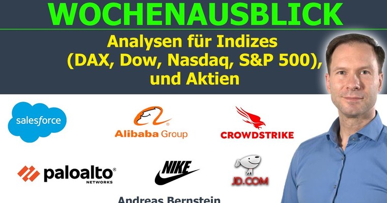 DAX mit Gewinnserie! Aktien wie Crowdstrike, Palo Alto, Alibaba, Salesforce, Nike & Co. im Fokus