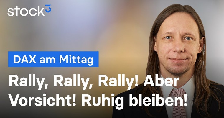 DAX-Analyse am Mittag - Es ist einfach nur beeindruckend!