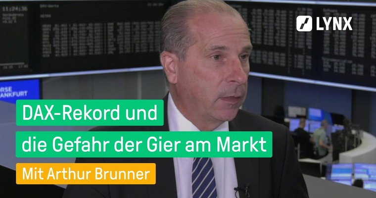 DAX-Rekord und die Gefahr der Gier am Markt