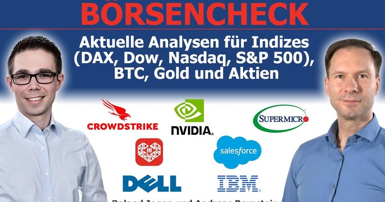 Allzeithochs in DAX und Dow! BTC, Gold & Aktien der Woche mit Nvidia, Crowdstrike, SMCI, Dell & Co.