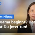 DAX-Analyse am Mittag - Zittrige Knie! Bullen am Boden?