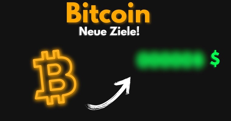 EW Video Analyse - BITCOIN *To da moon* - Neue Ziele und Wahrscheinlichkeiten