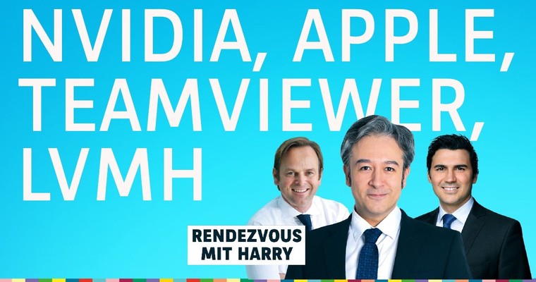 Nvidia, Apple, TeamViewer, LVMH, TecDAX, Roche, Pfizer - Charttechnik mit Harald Weygand