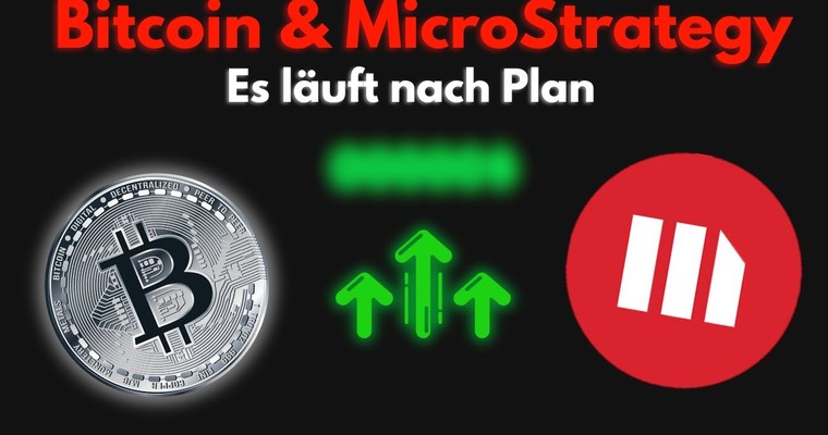 Bitcoin liegt im Plan - MICROSTRATEGY erreicht das Bullenlager