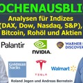 Zinsängste belasten! Marktausblick für Bitcoin, DAX, Dow & Aktien (Palantir, Tesla, Nvidia, ...)