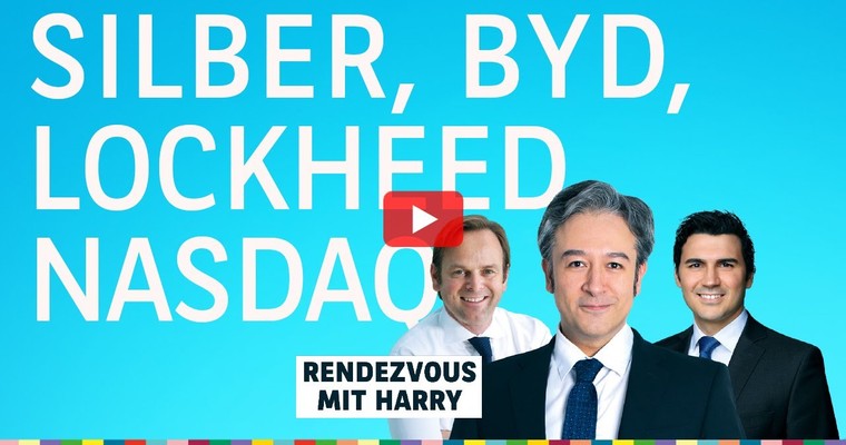 Silber, Nasdaq, BYD, Patterson-UTI Energy, BioNTech, Lockheed, Roku - Charttechnik mit Harald Weygand