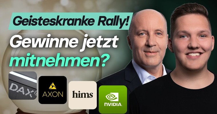 DAX vor Wahlen // 500 % Performance?! Droht HIMS & HERS jetzt der AXON-Crash? | AktienPuls360 ReelTalk