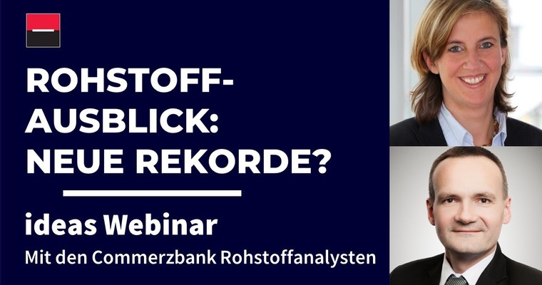 Rohstoffausblick 2025: neue Rekorde bei Gold, Öl und CO2 in Aussicht? – ideas Webinar des Monats