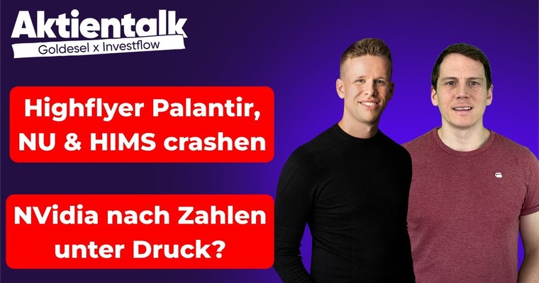 Schlachtfest bei Momentumwerten: Palantir, Nu und Hims werden rasiert!