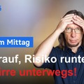 DAX-Analyse am Mittag - Vola rauf, Risko runter!