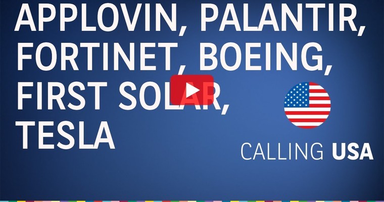 Ergebnisse, Prognosen, Gerüchte: AppLovin, Palantir, Tesla & Co. - Calling USA