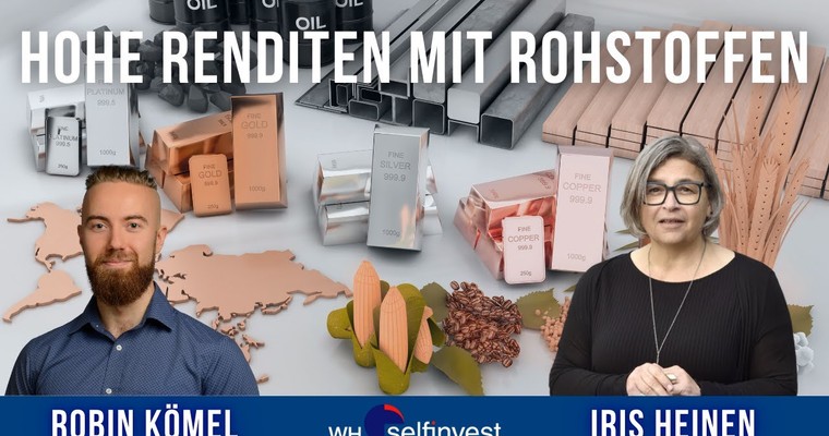 Hohe Renditen mit Rohstoffen - mit Robin Kömel von Suricate Trading