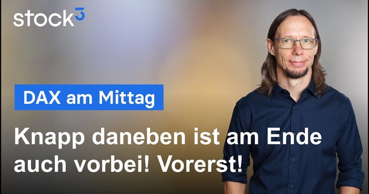 DAX-Analyse am Mittag - Merz und DAX scheitern gemeinsam!