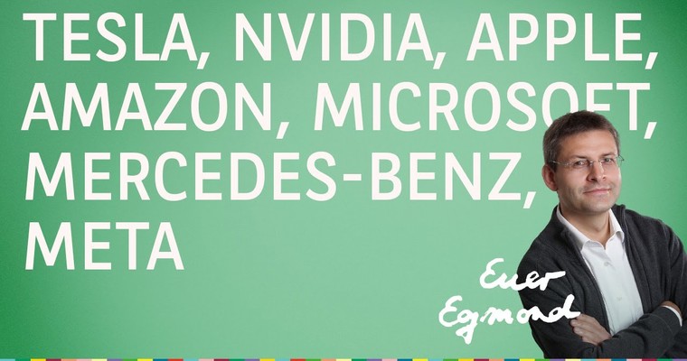 Tesla, Nvidia, Apple, Amazon, Microsoft, Meta, Mercedes-Benz - Marktausblick mit Egmond Haidt