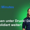 Renes Market Minutes - Quartalsflut Deutschland! DAX konsolidiert weiter!