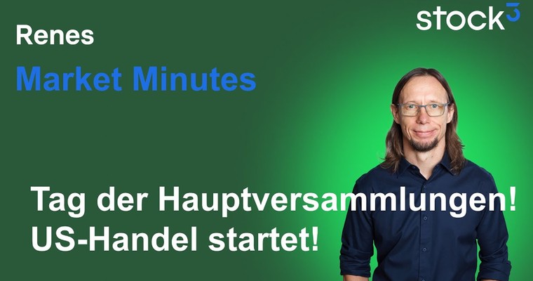 Renes Market Minutes - Auf zum Allzeithoch? US-Handel mischt wieder mit!