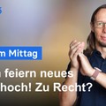 DAX-Analyse am Mittag - Sektkorken fliegen! Schon wieder!