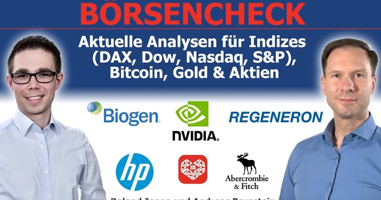 DAX tritt auf der Stelle – Nvidia & Biogen mit Überraschung! Gold, EUR & Aktien im Chartcheck