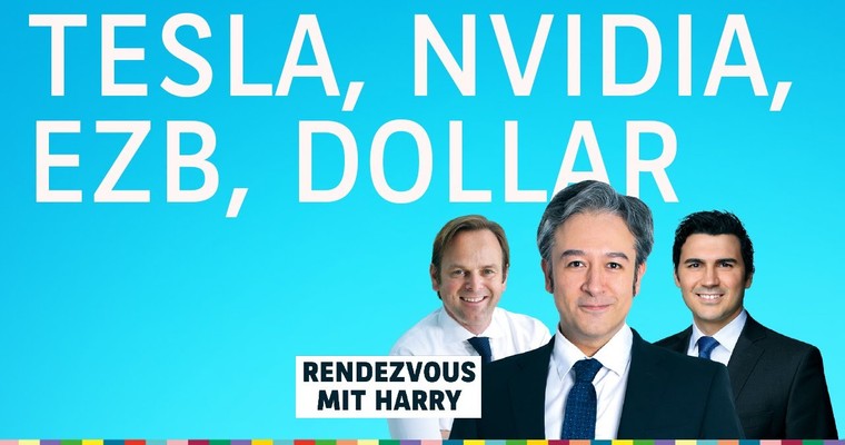 Tesla, Nvidia, EZB, Dollar, Special Guest TippChecker - Charttechnik mit Harald Weygand