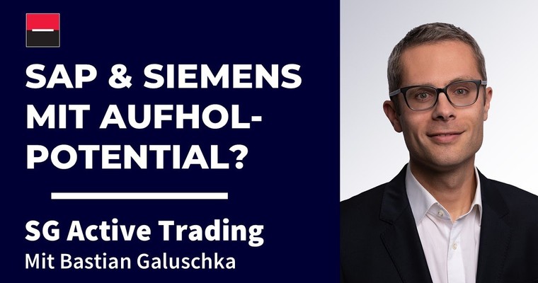 DAX auf Rekordjagd: Zwei Schwergewichte bleiben zurück – SAP & Siemens mit Aufholpotential?