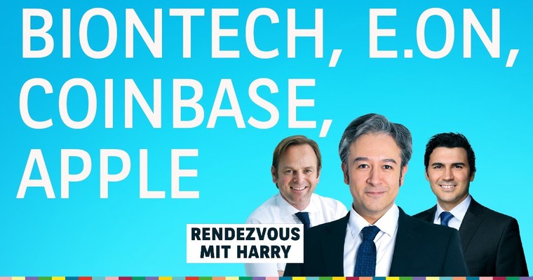BioNTech, E.ON, Apple, Coinbase, Sartorius, American Electric Power - Charttechnik mit Harald Weygand