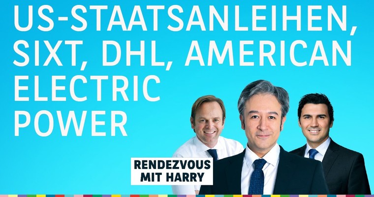 US-Staatsanleihen, American Electric Power, Sixt, D-WAVE, DHL, Cloudflare - Charttechnik mit Harald Weygand