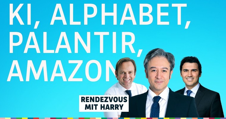 Palantir, Amazon, Alphabet, KI, Special Guest Thomas Waibel - Charttechnik mit Harald Weygand