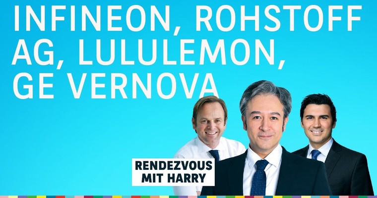 Infineon, Rohstoff AG, Lululemon, GE Vernova, Alliance Entertainment - Charttechnik mit Harald Weygand