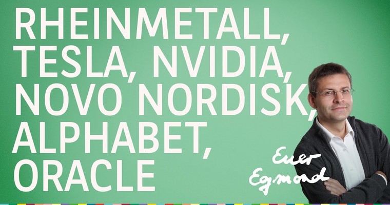 Rheinmetall, Tesla, Nvidia, Novo Nordisk, Alphabet, Oracle - Marktausblick mit Egmond Haidt