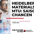 MTU & Heidelberg Materials: Saisonal top Chancen! Aber…